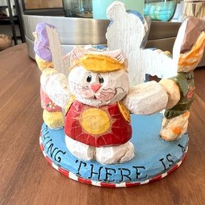 Cat Votive Holder - To Everything there is a season